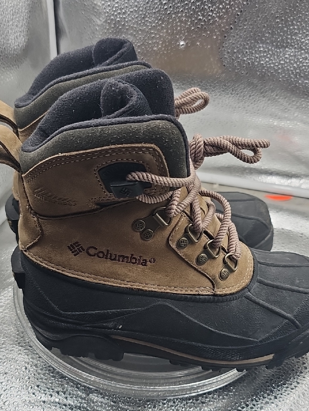 P Black And Brown Mens Columbia Sz 7 - Picture 4 of 5